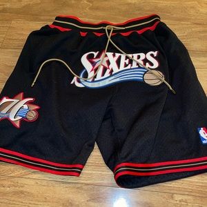 Just Don 76ers Short Authentic